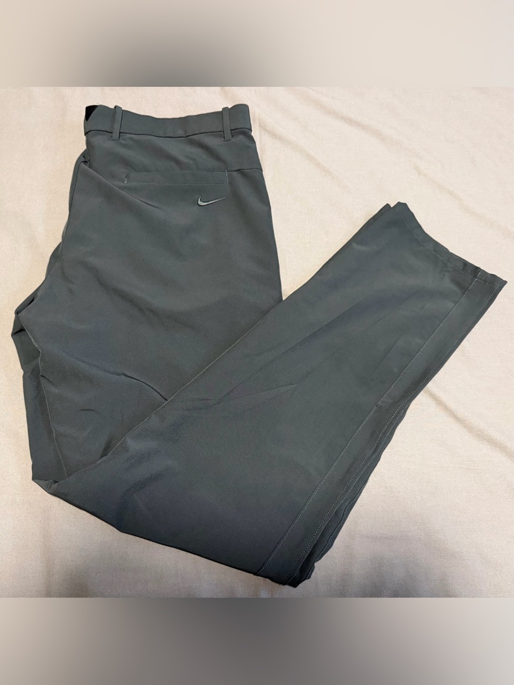 Nike Dri-FIT Vapor Slim Fit Golf Pants Mens 36x34 Gray Performance DJ3068-070